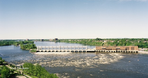 Hydro-Quebec Riviere des prairies dam